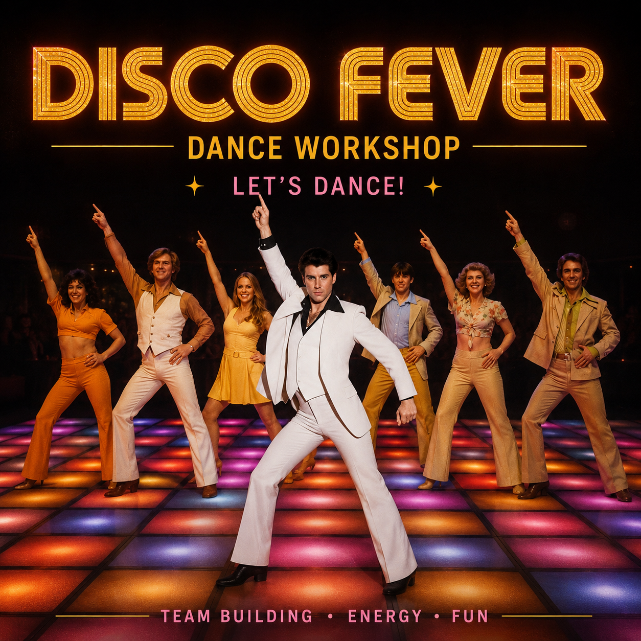Disco Fever Dance Teamevent