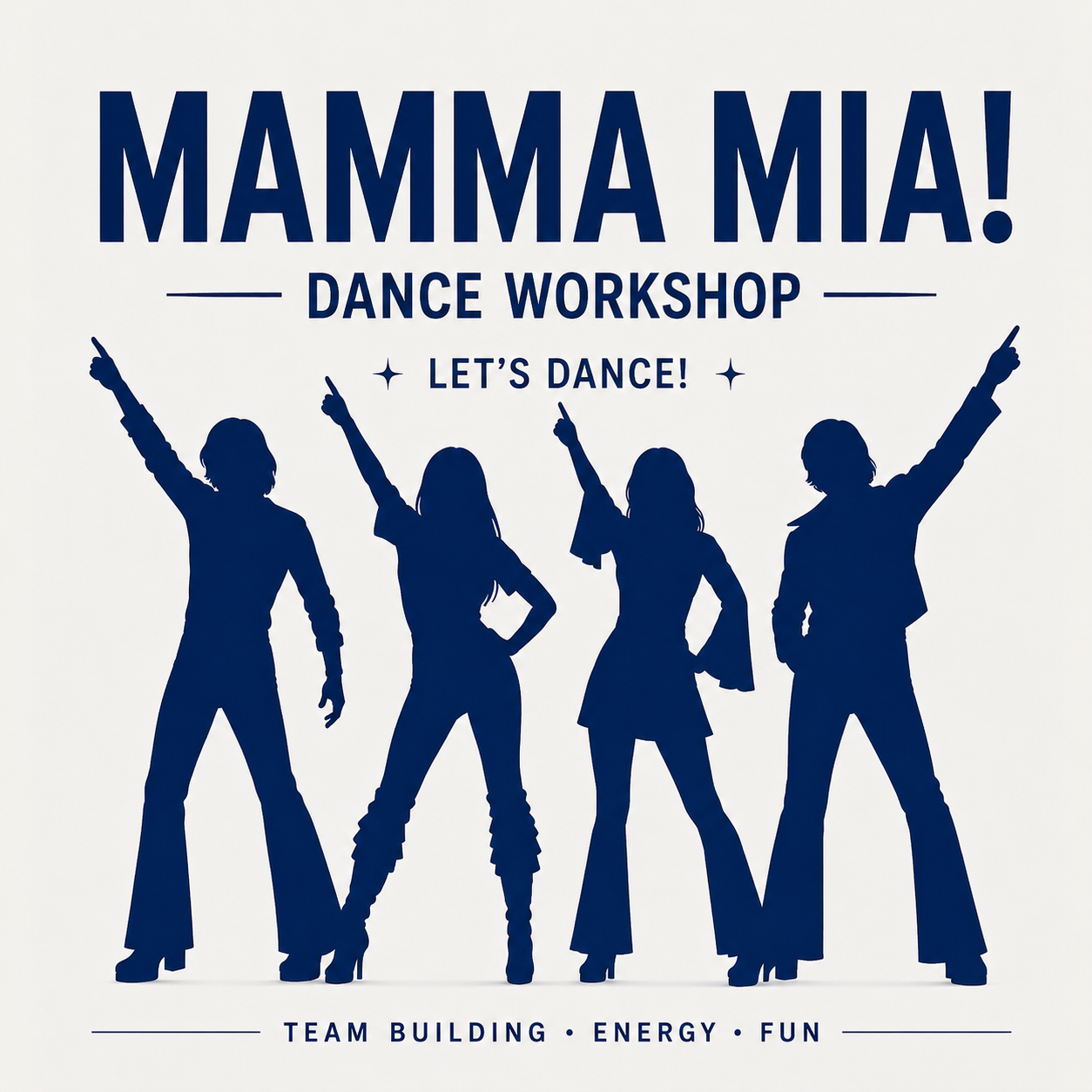 Mamma Mia ABBA Dance Teamevent